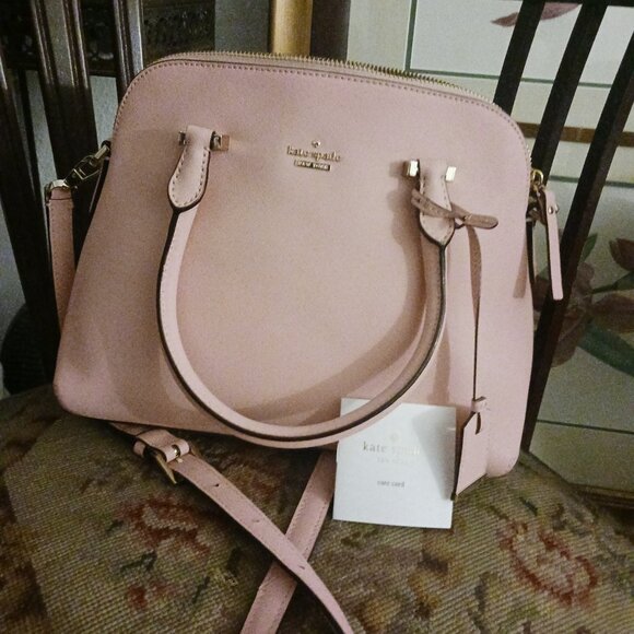 Kate Spade NY Saffiano Leather Crossbody Satchel - Picture 2 of 2